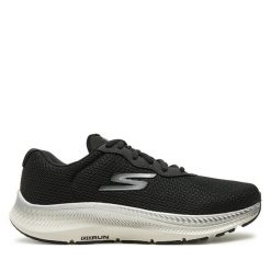 Buty na siłownię Skechers. Czarne buty treningowe Skechers, bez wzorów, bez zapięcia, na fitness i siłownię. Za 239.99 zł.