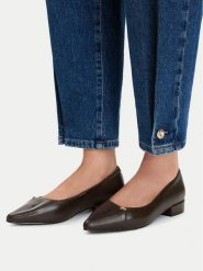 MEXX Baleriny EO-WS4078-03 Brązowy. Brązowe baleriny Mexx, bez wzorów, bez obcasa, bez zapięcia. Za 269.99 zł.