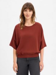 Drykorn koszula z dzianiny - Hilary Kobiety Bawełna brązowy, XL. Brązowe koszule DRYKORN, xl, bez wzorów, z bawełny, eleganckie, bez kołnierzyka, bez ramiączek. Za 699.95 zł.