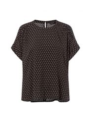 Opus Bluzka damska - Femka london Kobiety Sztuczne włókno niebieski|zielony wzorzysty, M. Niebieskie bluzki Opus, m, bez wzorów, z wiskozy, bez kołnierzyka, bez ramiączek. Za 159.95 zł.