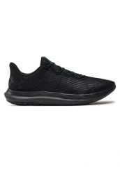 Buty do biegania Under Armour Speed Swift. Czarne buty do biegania Under Armour, na zimę, bez wzorów, z gumy, bez zapięcia, do biegania. Za 176.99 zł.