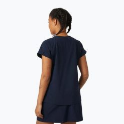 Koszulka damska Helly Hansen Thalia Summer Top. Niebieskie topy sportowe Helly Hansen, bez wzorów. Za 85.99 zł.