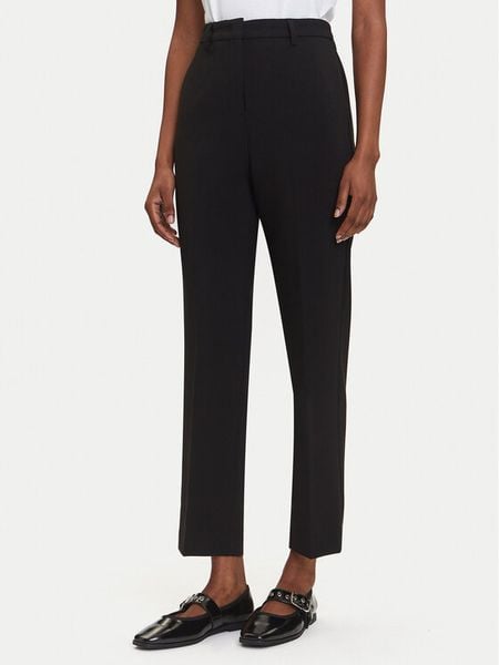 KARL LAGERFELD Chinosy A3W10098 Czarny Slim Fit. Czarne chinosy KARL LAGERFELD, bez wzorów, z syntetyku. Za 579.99 zł.