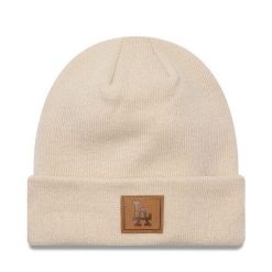 Czapka New Era. Brązowe czapki zimowe New Era, bez wzorów. Za 129.99 zł.