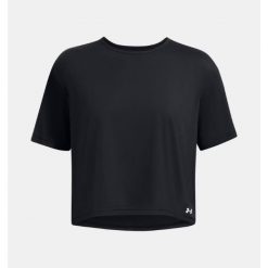 Koszulka treningowa damska Under Armour Motion. Czarne t-shirty sportowe Under Armour, m, bez wzorów, bez ramiączek. Za 95.99 zł.
