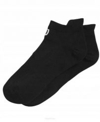 Skarpety tenisowe Wilson Ankle Tab Sock 1P. Czarne skarpetki Wilson, bez wzorów, z bawełny. Za 35.00 zł.