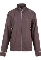Kurtka do biegania damska Endurance Shela. Fioletowe kurtki do biegania Endurance, bez wzorów, z materiału, bez kaptura, do biegania. Za 139.99 zł.