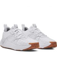Under Armour Buty sportowe "Project Rock 6" w kolorze białym rozmiar: 38. Białe buty treningowe Under Armour, bez wzorów, bez zapięcia. Za 366.28 zł.