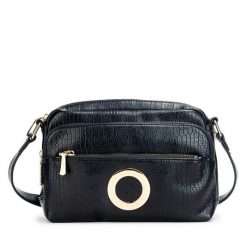 Torebka Monnari. Czarne shopper bag Monnari, bez wzorów, bez dodatków. Za 109.99 zł.
