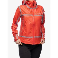 Kurtka przeciwdeszczowa damska Columbia OutDry Extreme Wyldwood Shell. Czerwone kurtki przeciwdeszczowe Columbia, bez wzorów, bez kaptura, trekkingowe. Za 781.99 zł.
