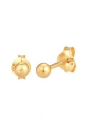 Elli Piłka damska Geo Round Basic Minimal wykonany z 925 funtów szterlingów srebrnych Kolczyki 1 ct Damski. Szare kolczyki Elli, srebrne. Za 248.99 zł.