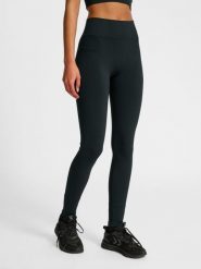 Damskie legginsy Hummel HIIT. Czarne legginsy Hummel, bez wzorów, z materiału, eleganckie. Za 246.00 zł.
