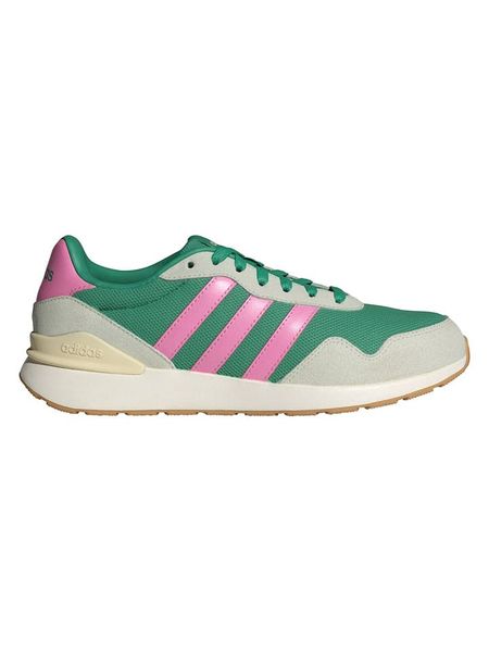 Adidas Skórzane buty "RUN 60s" w kolorze zielono-różowym do biegania rozmiar: 41 1/3. Różowe buty do biegania adidas, bez wzorów, z materiału, bez zapięcia, do biegania. Za 173.99 zł.