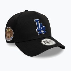 Czapka z daszkiem New Era WS Eframe Los Angeles Dodgers. Czarne czapki z daszkiem New Era, bez wzorów. Za 159.99 zł.