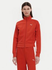 Puma Bluza T7 Always On 629796 Czerwony Regular Fit. Czerwone bluzy Puma, xl, bez wzorów, z bawełny, bez kaptura. Za 179.99 zł.