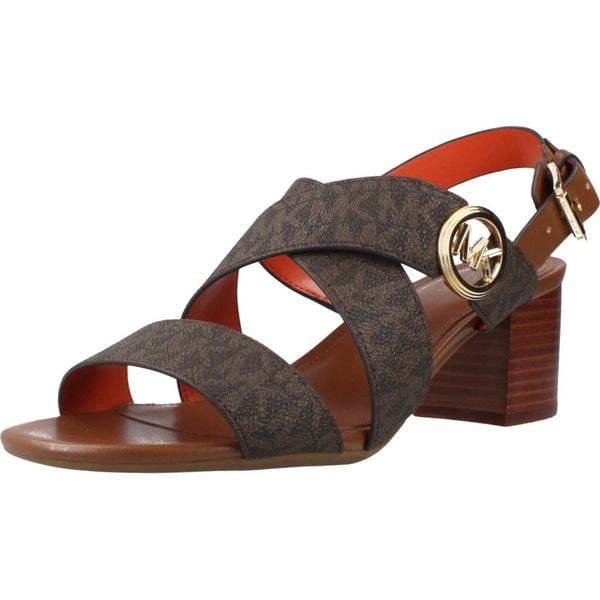 Sandały MICHAEL KORS VERA FLEX MID SANDAL Brązowy. Brązowe sandały Michael Kors Access, bez wzorów, z syntetyku, bez obcasa, bez zapięcia. Za 658.99 zł.