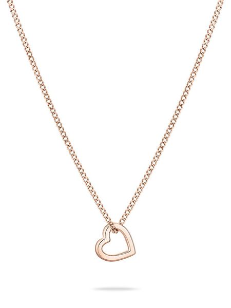 Tamaris Naszyjnik z zawieszką - dł. 45 cm rozmiar: onesize. Szare naszyjniki Tamaris, z materiału, ze stali. Za 86.99 zł.