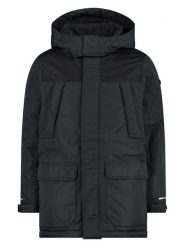 CMP Parka w kolorze czarnym rozmiar: 152. Czarne płaszcze CMP, bez wzorów, z syntetyku, bez kaptura. Za 226.75 zł.