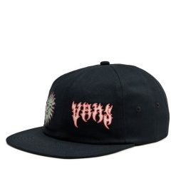 Czapka z daszkiem Vans. Czarne czapki z daszkiem Vans, bez wzorów. Za 89.99 zł.