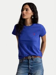 Polo Ralph Lauren T-Shirt 211B14605020 Niebieski Classic Fit. Niebieskie t-shirty Polo Ralph Lauren, xs, bez wzorów, z bawełny, bez kołnierzyka, bez ramiączek. Za 399.99 zł.