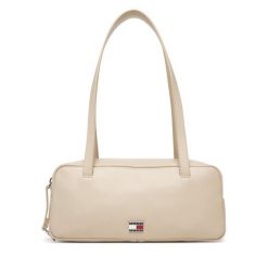 Torebka Tommy Jeans. Brązowe torebki klasyczne Tommy Jeans, bez wzorów, z jeansu, klasyczne, bez dodatków. Za 529.99 zł.