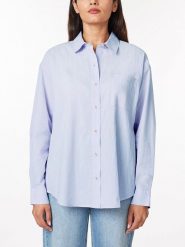 Scotch & Soda Koszula w kolorze błękitnym rozmiar: XS. Niebieskie koszule Scotch & Soda, xs, bez wzorów, z bawełny, bez kołnierzyka, bez ramiączek. Za 168.46 zł.