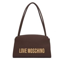 Torebka LOVE MOSCHINO. Brązowe torebki klasyczne Love Moschino, bez wzorów, klasyczne, bez dodatków. Za 919.99 zł.