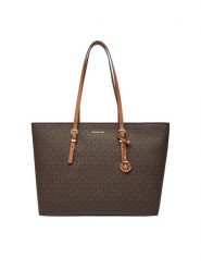 MICHAEL Michael Kors Torebka Quinn 30T5GQNT9B Brązowy. Brązowe torebki klasyczne MICHAEL Michael Kors, bez wzorów, ze skóry, bez dodatków. Za 999.99 zł.