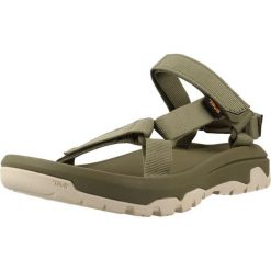 Sandały TEVA W HURRICANE XLT8 Zielony. Zielone sandały Teva, bez wzorów, z tkaniny, sportowe, bez obcasa, bez zapięcia. Za 351.99 zł.