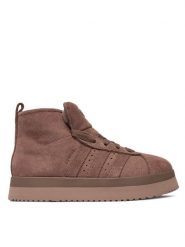 Adidas Śniegowce Campus 00s Winter Mid JR3736 Brązowy. Brązowe śniegowce adidas, bez wzorów, ze skóry, bez zapięcia. Za 649.99 zł.