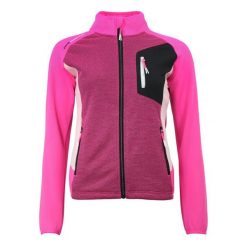 Damska bluza dresowa Peak Mountain Acerin. Czerwone bluzy bez kaptura Peak Mountain, bez wzorów, z dresówki, bez kaptura, trekkingowe. Za 342.10 zł.