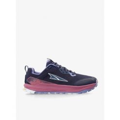 Buty trailowe damskie Altra Lone Peak 9+. Niebieskie buty do biegania Altra, bez wzorów, bez zapięcia, do biegania. Za 545.99 zł.