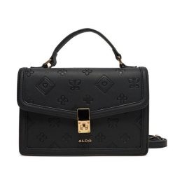 Torebka Aldo. Czarne torebki klasyczne Aldo, bez wzorów, klasyczne, bez dodatków. Za 169.99 zł.