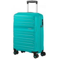 American Tourister Walizka Podróżna Sunside 55 Cm Turkusowa. Niebieskie walizki American Tourister. Za 368.00 zł.