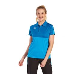 Damska koszulka polo Erima Six Wings. Fioletowe t-shirty sportowe Erima, l, bez wzorów, bez ramiączek, do piłki nożnej. Za 188.50 zł.
