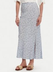 Pieces Spódnica midi Nya 17147811 Błękitny Regular Fit. Niebieskie spódnice Pieces, m, bez wzorów, z wiskozy, midi. Za 109.99 zł.