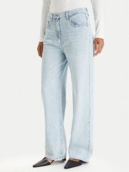 Patrizia Pepe Jeansy 8P0818/D108-CB09 Niebieski Regular Fit. Niebieskie jeansy Patrizia Pepe, bez wzorów, z bawełny. Za 919.99 zł.