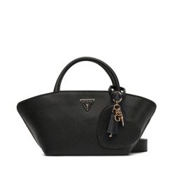 Torebka Guess. Czarne torebki klasyczne Guess, z aplikacjami, klasyczne, bez dodatków. Za 419.99 zł.