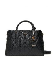 Guess Torebka Aldina HWGG96 63060 Czarny. Czarne torebki klasyczne Guess, z aplikacjami, ze skóry, bez dodatków. Za 399.99 zł.