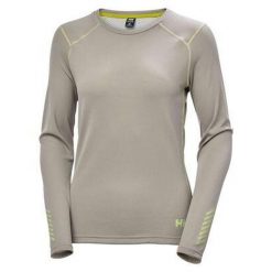 Koszulka termoaktywna z długim rękawem damska Helly Hansen Lifa Active Crew. Brązowe bielizna termoaktywna damska Helly Hansen, bez wzorów, bez ramiączek. Za 152.99 zł.