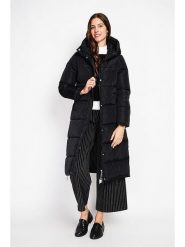 ASSUILI Płaszcz pikowany w kolorze czarnym rozmiar: 34. Czarne płaszcze Assuili, bez wzorów, klasyczne, bez kaptura. Za 369.99 zł.