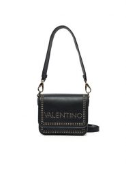 Valentino Torebka Shine VBS8AI09 Czarny. Czarne listonoszki Valentino, bez wzorów, ze skóry, bez dodatków. Za 309.99 zł.