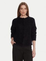 Kontatto Kardigan 3M0866C Czarny Regular Fit. Czarne swetry Kontatto, m, bez wzorów, z syntetyku, bez ramiączek. Za 439.99 zł.