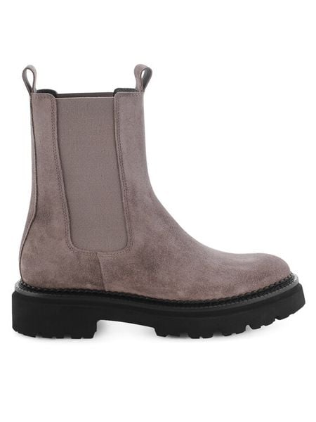 Kennel & Schmenger Sztyblety 61-38100.464 Szary. Szare botki Kennel + Schmenger, bez wzorów, ze skóry, bez obcasa, na płaskiej podeszwie, bez zapięcia. Za 1,259.00 zł.