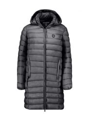 Canadian Peak Płaszcz pikowany "Akitaleak" w kolorze antracytowym rozmiar: S. Czarne płaszcze Canadian Peak, s, bez wzorów, bez kaptura. Za 174.02 zł.