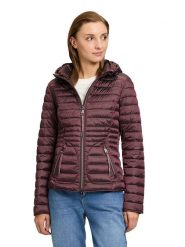 CARTOON Kurtka pikowana w kolorze bordowym rozmiar: 34. Czerwone kurtki Cartoon, bez wzorów, bez kaptura. Za 113.99 zł.