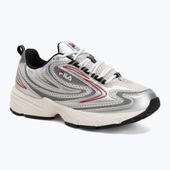 Buty damskie FILA Actix Retro. Szare buty treningowe Fila, bez wzorów, z gumy, bez zapięcia, na fitness i siłownię. Za 279.99 zł.