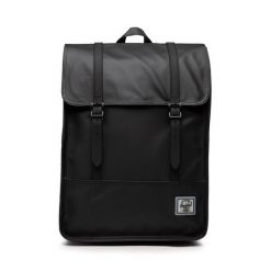 Plecak Herschel. Czarne plecaki Herschel, bez wzorów, bez dodatków. Za 269.99 zł.