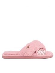 MEXX Kapcie MI002004343W Różowy. Czerwone kapcie Mexx, bez wzorów, z materiału. Za 79.99 zł.