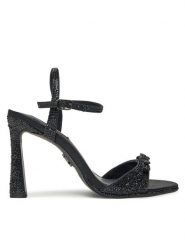 Steve Madden Sandały Chanter SM11003439-04004-00G Czarny. Czarne sandały Steve Madden, bez wzorów, z tworzywa sztucznego, bez obcasa, na szpilce, bez zapięcia. Za 439.99 zł.